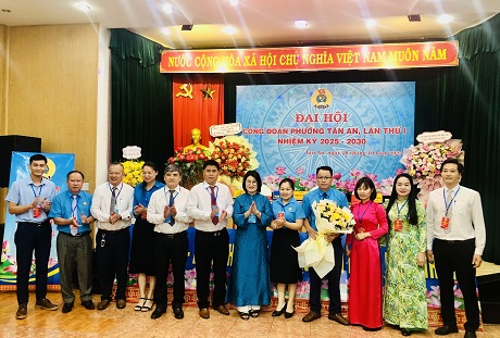 Công đoàn Phường Tân An tổ chức thành công Đại hội Công đoàn lần thứ I, nhiệm kỳ 2025 - 2030